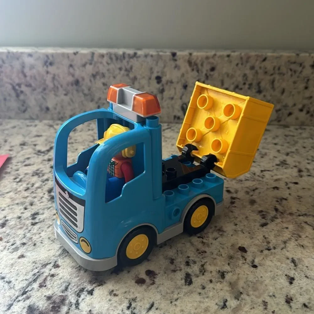 Lego Duplo Truck & Tracked Excavator